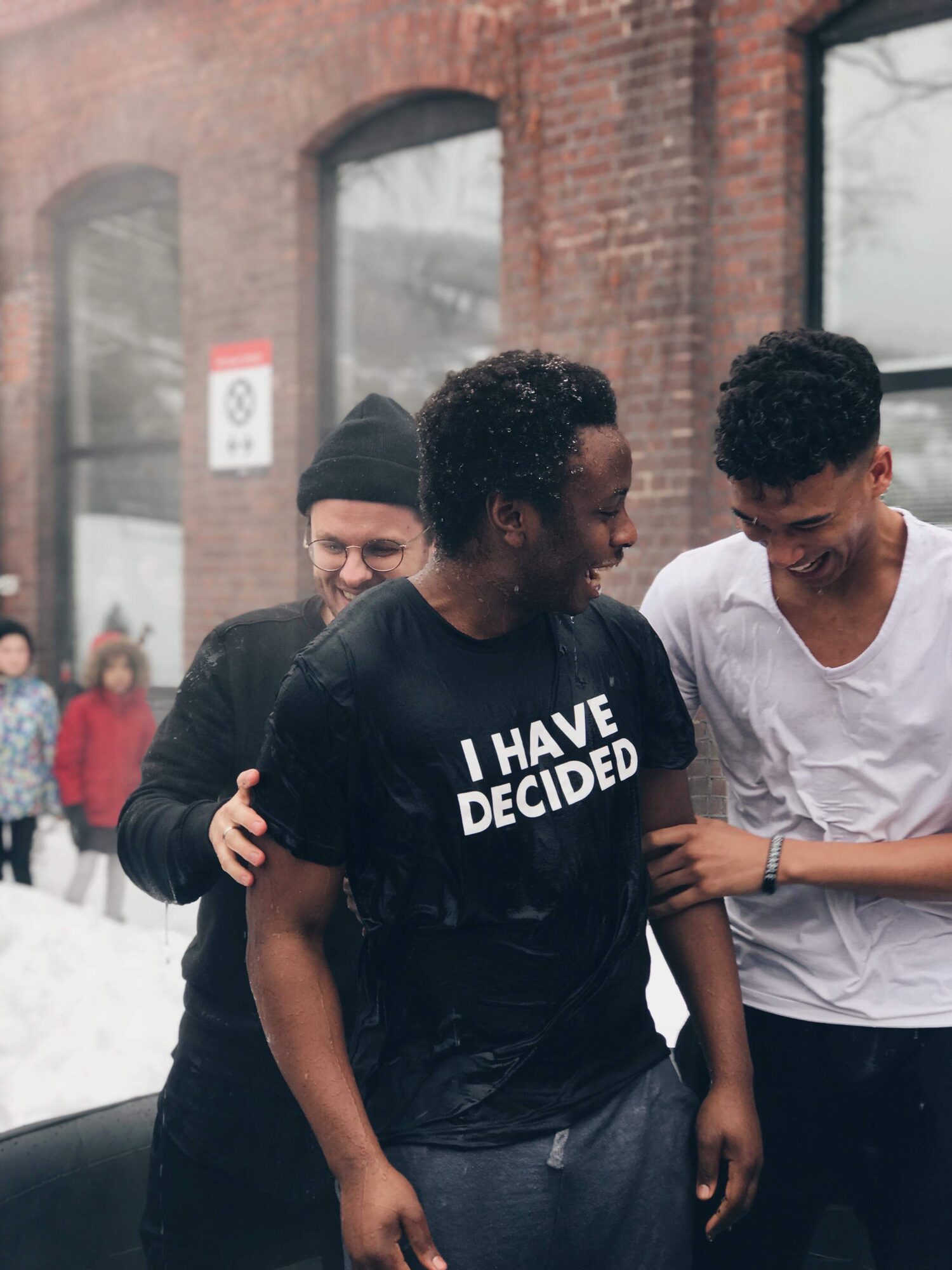 Joshua Arthur (JJDREAMSS) · 2018 — Baptising a friend at Hillsong Norway, back when he was youth leader there